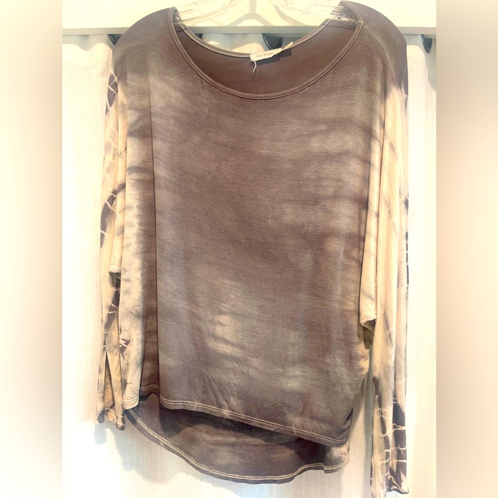 Blu Pepper Women’s long sleeve comfy knit top SZ Sm